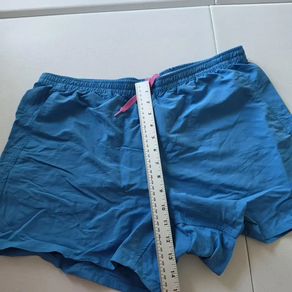 Patagonia Shorts Mens XL Baggies Blue Swim Trunks Quick Dry Nylon Drawstring